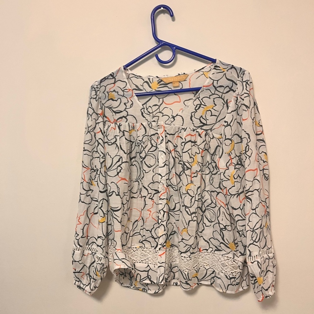 Floral Print Women's Top